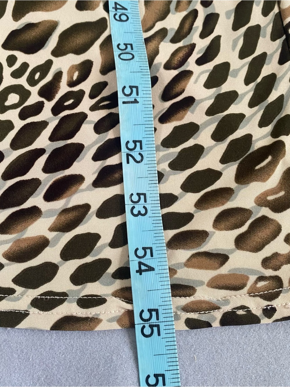 Alyn Paige Leopard Print Halter Maxi Dress Boho Safari Glam Size Small - Picture 9 of 12